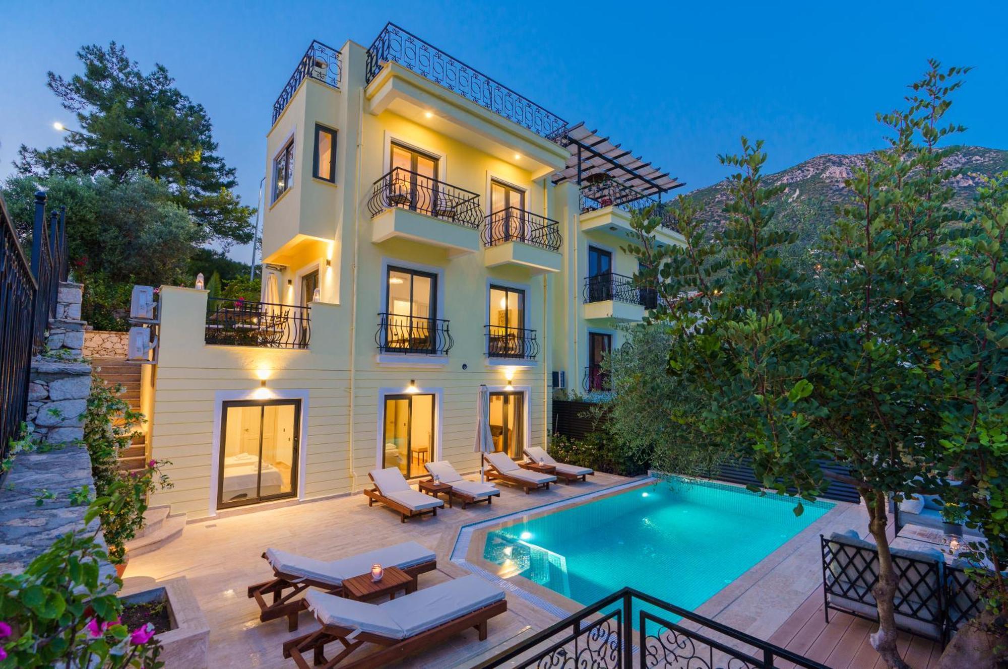 Villa Vista Mare Kalkan Kültér fotó