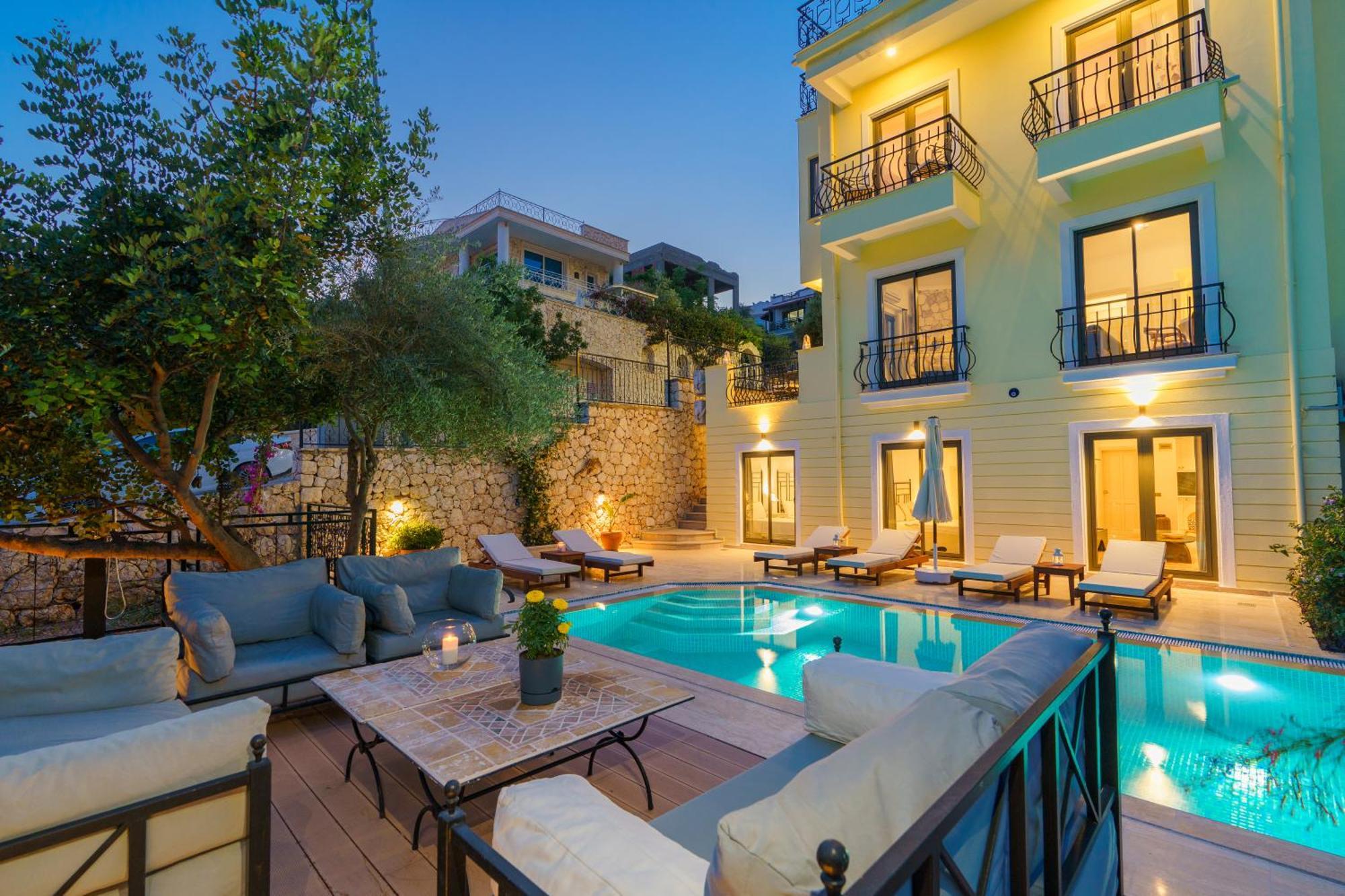 Villa Vista Mare Kalkan Kültér fotó